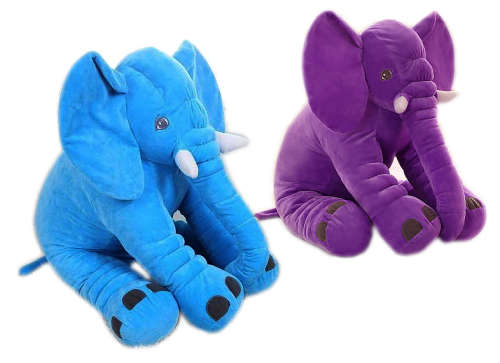 60cm Elephant Pillow for Baby | Purple only!!
