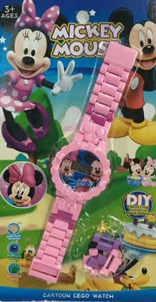 X-MAS SPECIAL Cartoon Lego Watch. Assorted cartoons such as FROZEN, MINIONS, CARS, PRINCESSES etc...