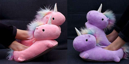 Unicorn Slippers | Pink, White OR Purple