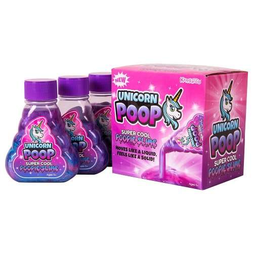 Unicorn Poop Slime | 3 Bottles