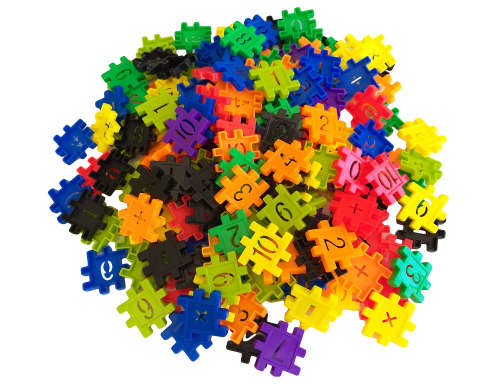 Educational Blocks- NUMBERS. 180 PIECES!!!