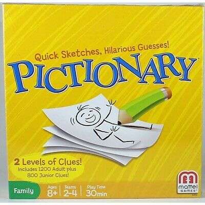 PICTIONARY Game. LOTS OF R1 AUCTIONS!!