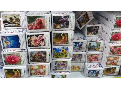 Assorted Diamond Dot Painting Kits (40x50cm) - Set of 2!