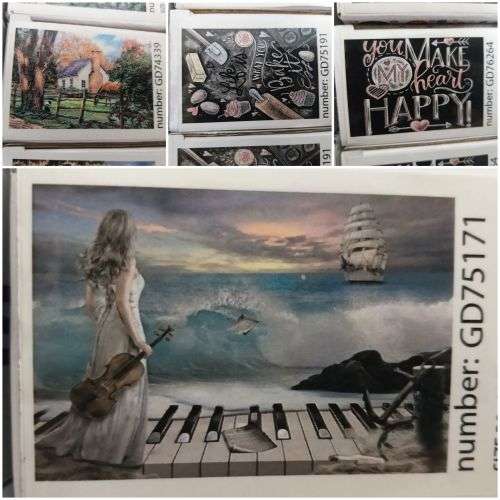 Full Diamond Dot Painting Kit (30x30cm) - Variety of Designs to Choose from!!!