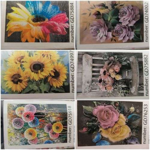 Full Diamond Dot Painting Kit (30x40cm) - Variety of Designs to Choose from