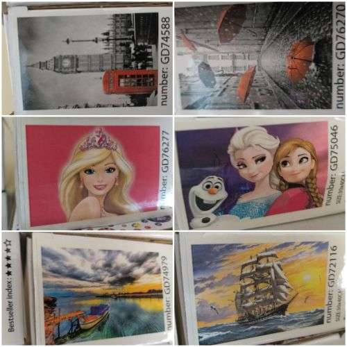 Full Diamond Dot Painting Kit (30x40cm) - Variety of Designs to Choose from