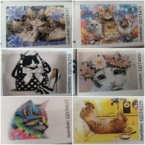 Full Diamond Dot Painting Kit (30x40cm) - Variety of Designs to Choose from