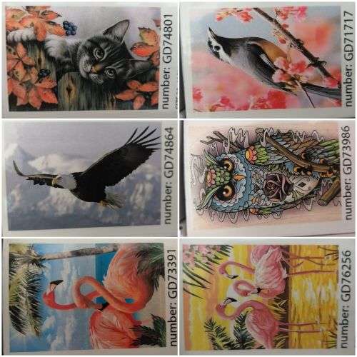 Full Diamond Dot Painting Kit (30x40cm) - Variety of Designs to Choose from