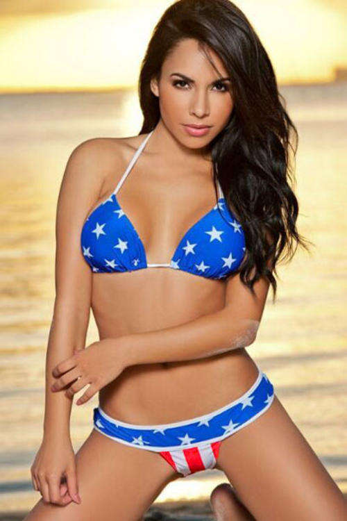 Sexy USA bikini