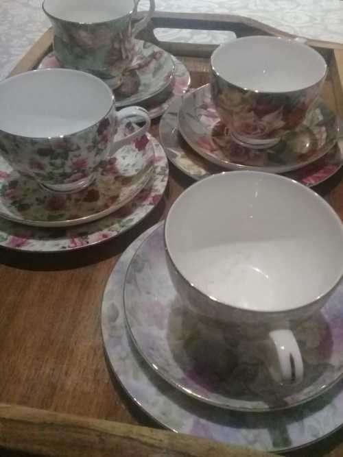 4 LOVELY MAXWELL WILLIAMS TRIOS - PERFECT CONDITION !!!