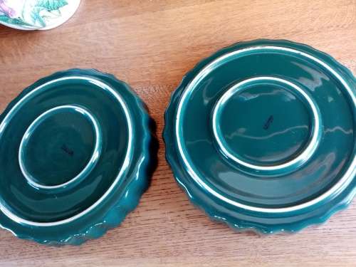 TWO LOVELY VINTAGE PIE DISHES