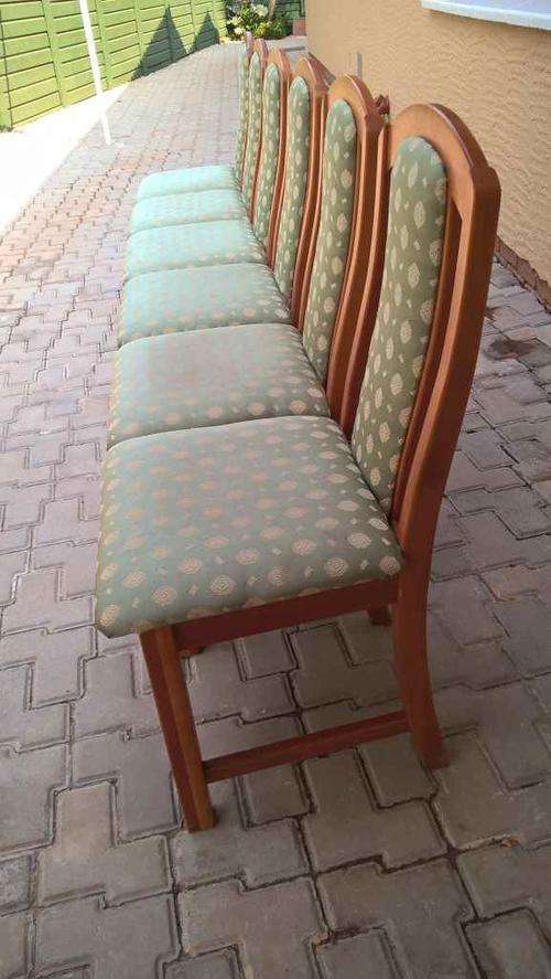 6 x Solid Rosewood Dining Room Chairs