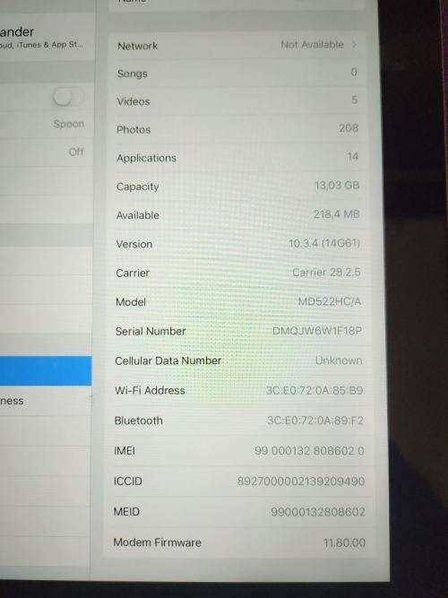 iPad 4th Generation - 16GB - Wi-Fi + Cellular