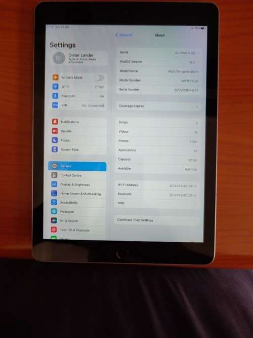 iPad 5th Gen 32GB (MP2F2TU/A)
