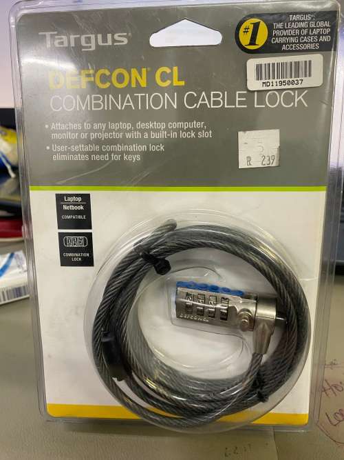 Targus Defcon CL Combination