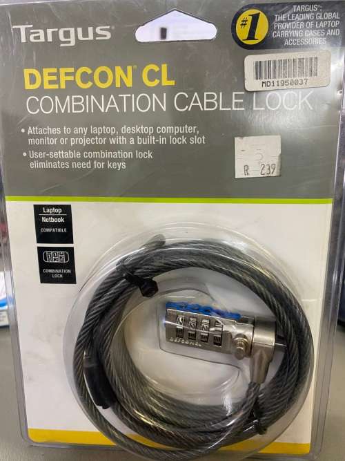 Targus Defcon CL Combination