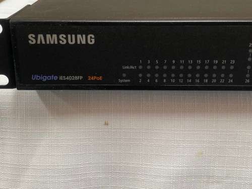 Samsung ieS4028FP 24 Port Poe Managed Switch