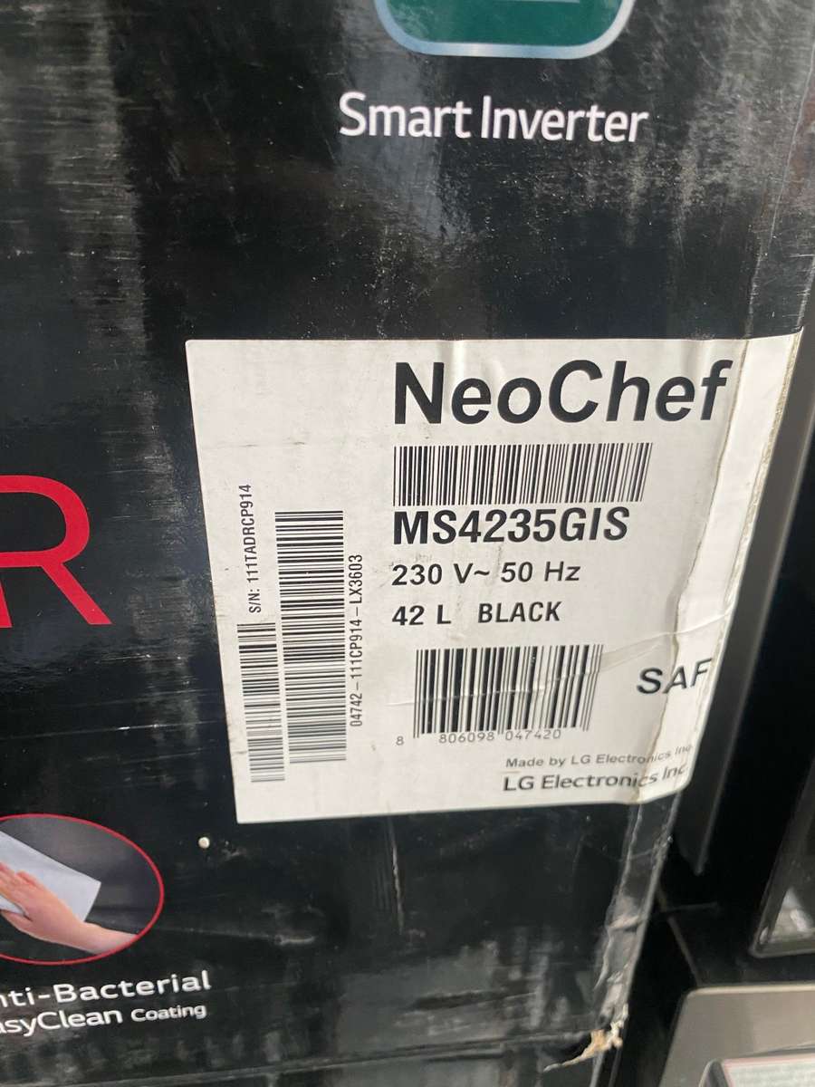 LG 42L Neochef Solo Microwave MS4235GIS