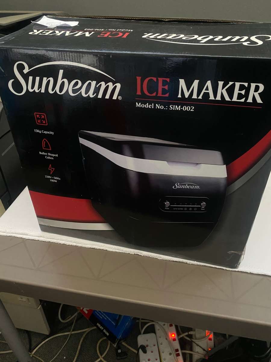 Sunbeam - 15kg Ice Maker - Black