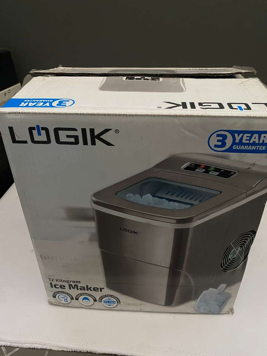 Logik 12KG Ice Cube Maker RSH-080464  Silver