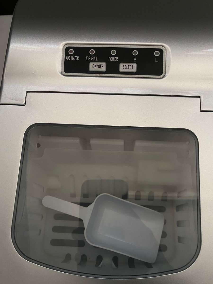 Logik 12KG Ice Cube Maker RSH-080464  Silver