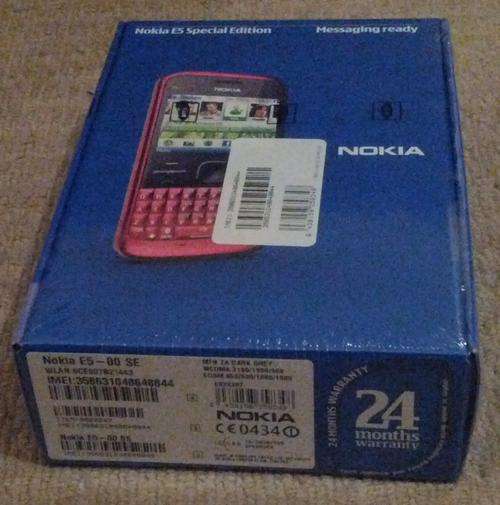 Nokia E5 Brand New in the Box