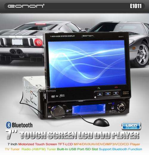 EONON 1011 CAR 7"MOTORIZED LCD MONITOR IN DASH DVD TV