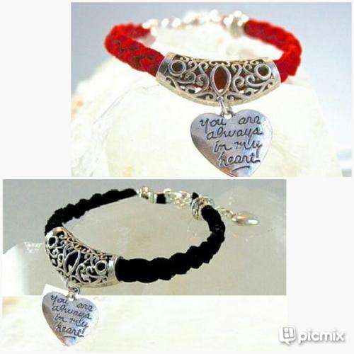 LADIES CHARM BRACELET "YOU ARE ALWAYS IN MY HEART"