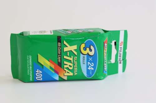 Pack of 3 Fujifilm Superia X-TRA 400 35mm expired film.
