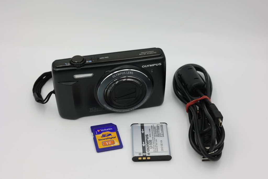 Olympus VR-340 digital point and shoot camera