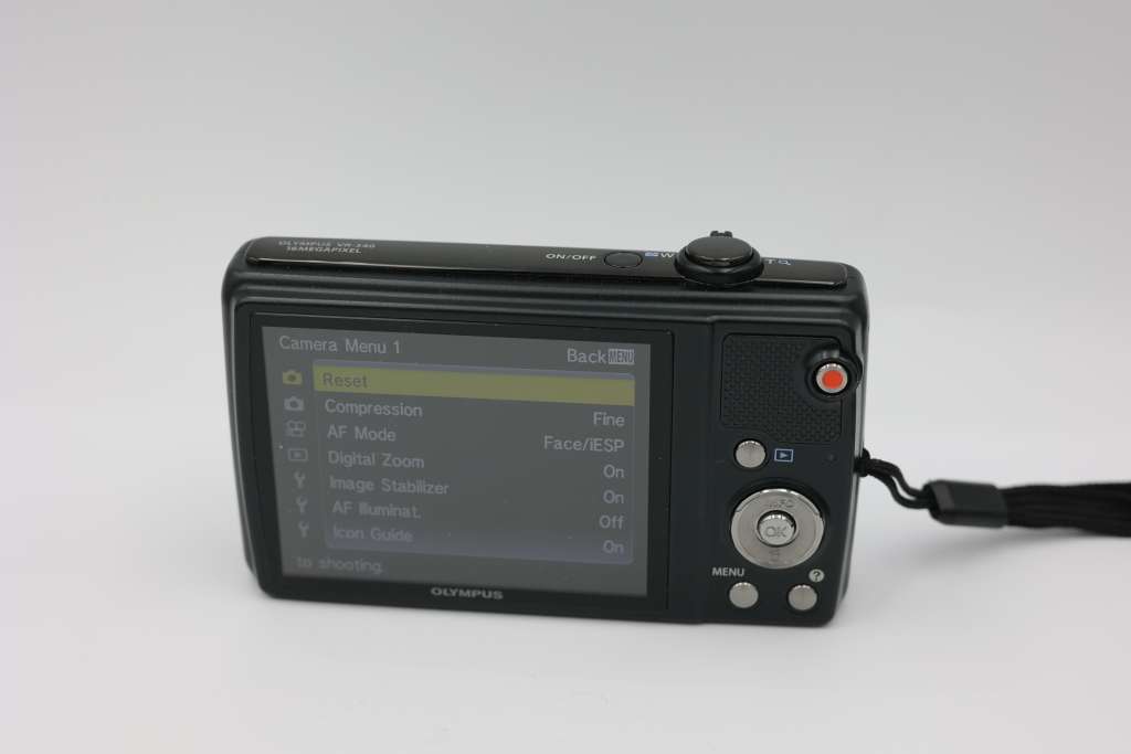 Olympus VR-340 digital point and shoot camera