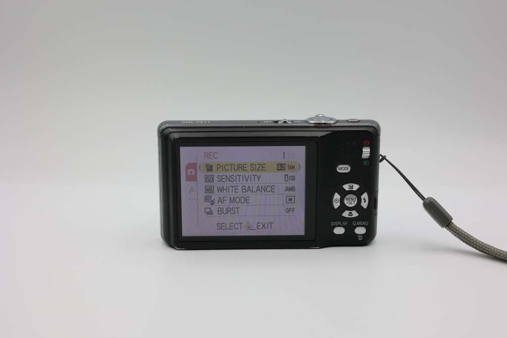 Panasonic LUMIX DMC-FS11 digital point and shoot camera