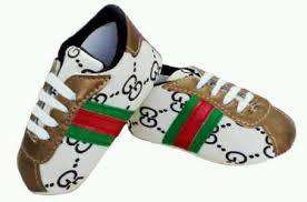 GUCCI BRANDED BABY SHOES.