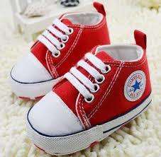 ALL STAR CONVERSE  BABY SHOES......RED.