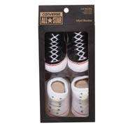 ALL STAR CONVERSE BOOTIES (SOCKS)....0-6months.....2 PAIRS BOXED SET. ONLY RED AND WHITE LEFT.