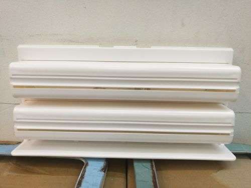 Urban Living 3 In 1 Kitchen Triple Paper Dispenser & Holder(38X18X7Cm,White)