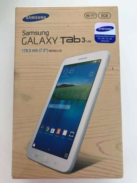 Mint condition Samsung Galaxy TAB 3 Lite  (White)