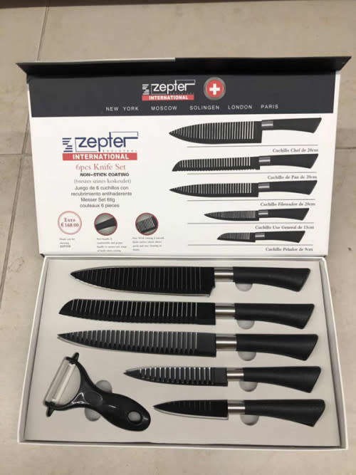Zepter 6 pcs Knive set