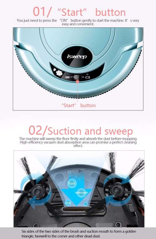ISWEEP Robotic Vacuum cleaner (S320)
