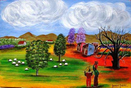 ORIGINAL JESSIE MEIER PAINTING