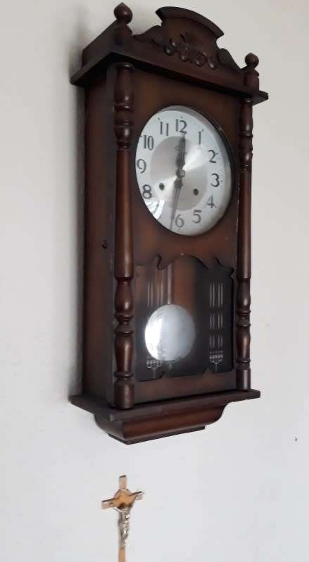 Antique Chiming Wall Clock