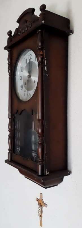 Antique Chiming Wall Clock