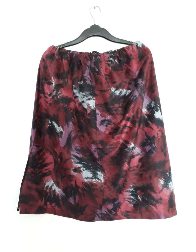 Dress Suit - Rusty Maroon Floral