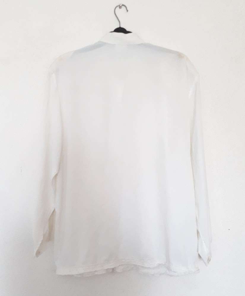 Women's Blouse - Feminine - White - XXL