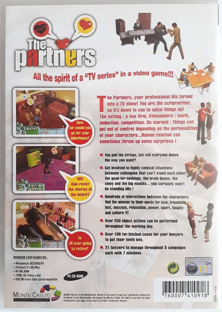 3 Game People Pack - Desperate Housewives, The Partners & SIMS