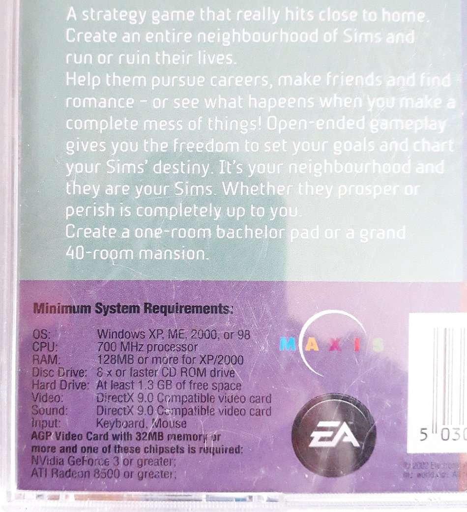 3 Game People Pack - Desperate Housewives, The Partners & SIMS