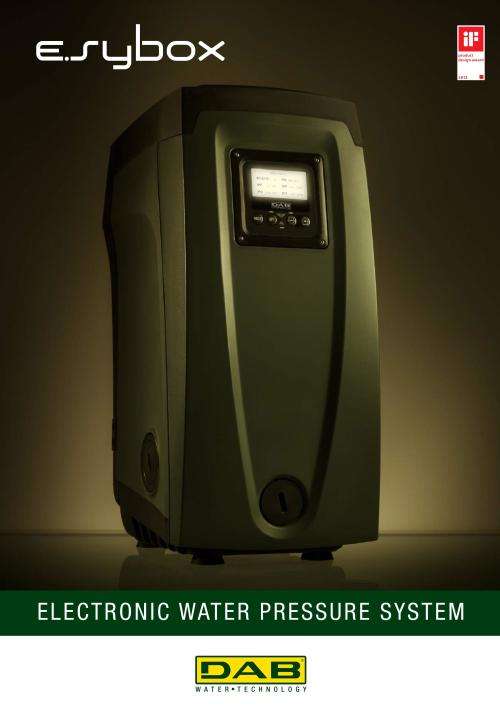 DAB ESYBOX Variable Speed drive pump 1,1kw 230V