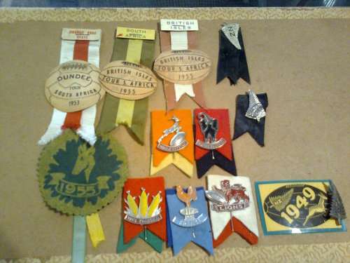 Rugby badges