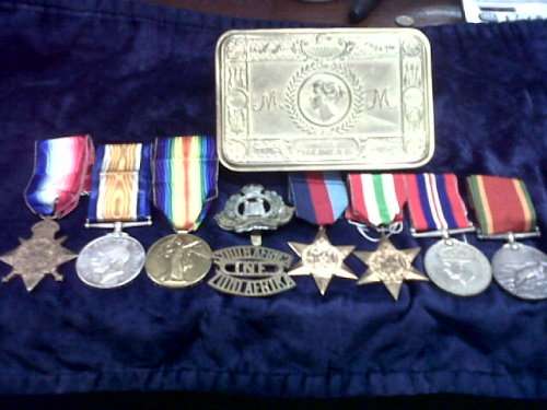 WW1 & WW2 Medals (father & son)