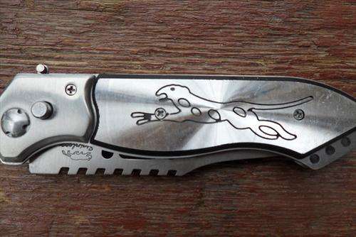 SOLID STAINLESS STEEL KNIFE